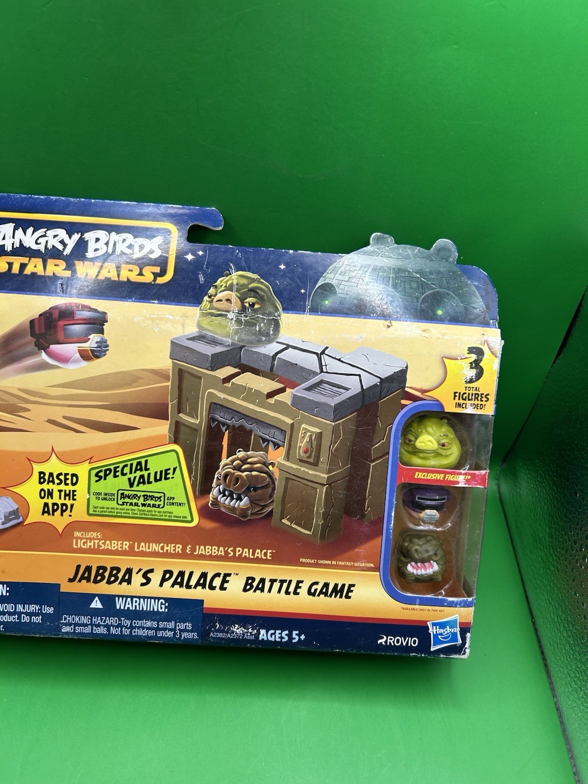ANGRY BIRDS STAR WARS JABBA’S PALACE BATTLE GAME HASBRO 2012