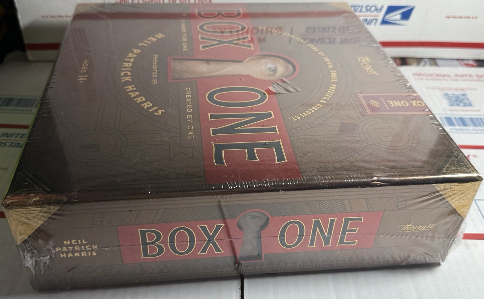BOX ONE PRESENTED BY NEIL PATRICK HARRIS BOARD GAME (BRAND NEW SEALED)-