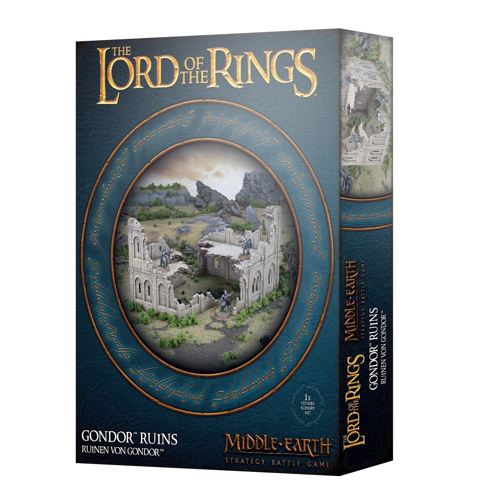 Games 12 inches (W) x 10 (L) x 4 (H), White, Silver, and Blue