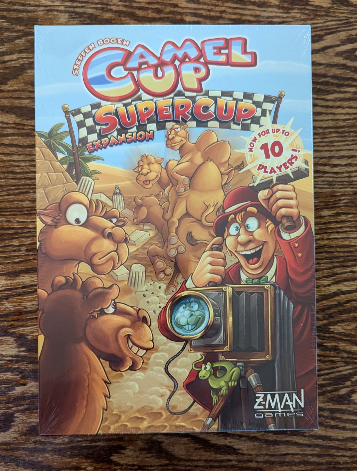 Camel Up Supercup Expansion Board Game 2015 ZMAN Games NEW/FACTORY SEALED OOP