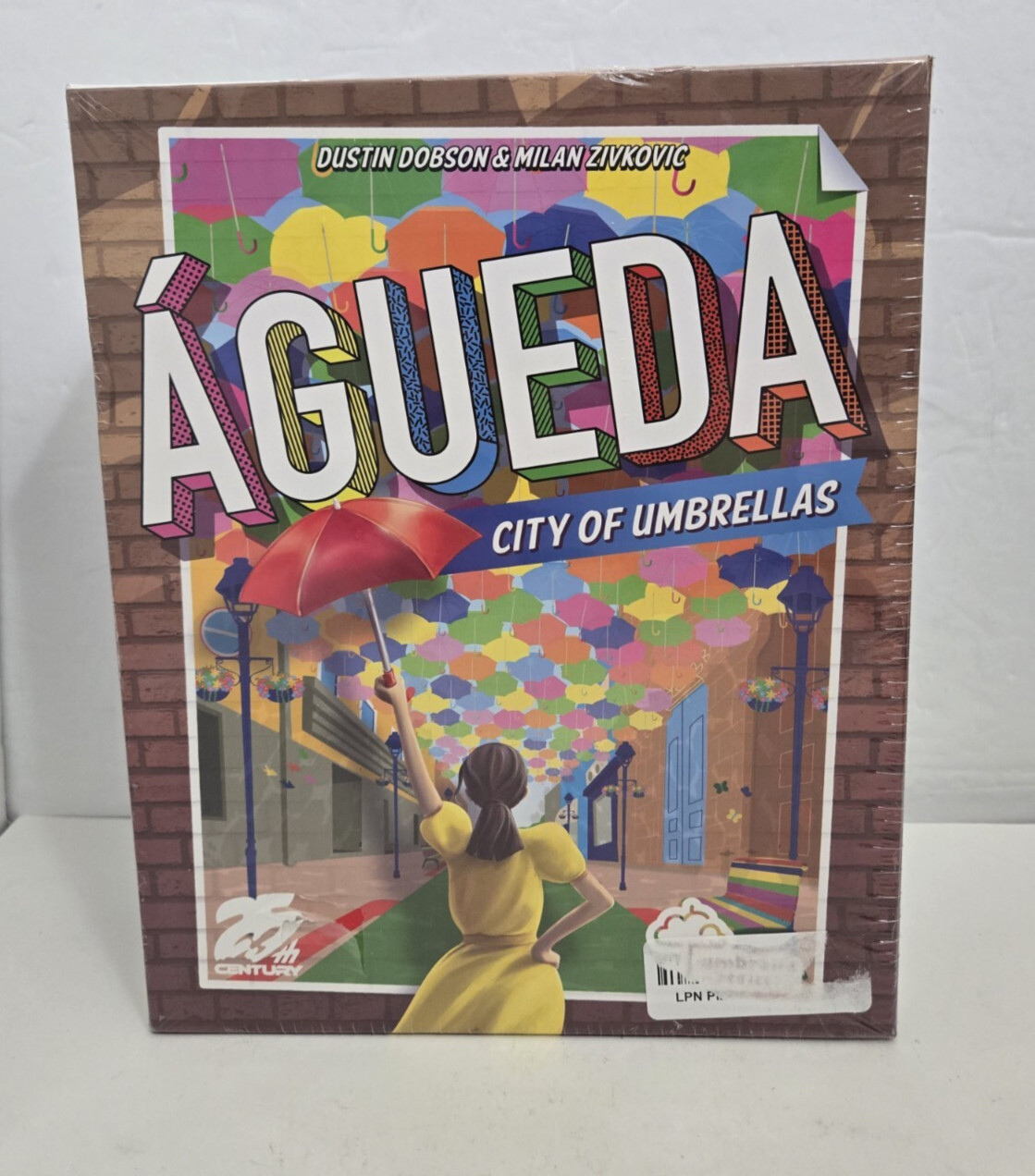 Águeda City of Umbrellas Strategy Board Game Dobson Zivkovic Sealed READ