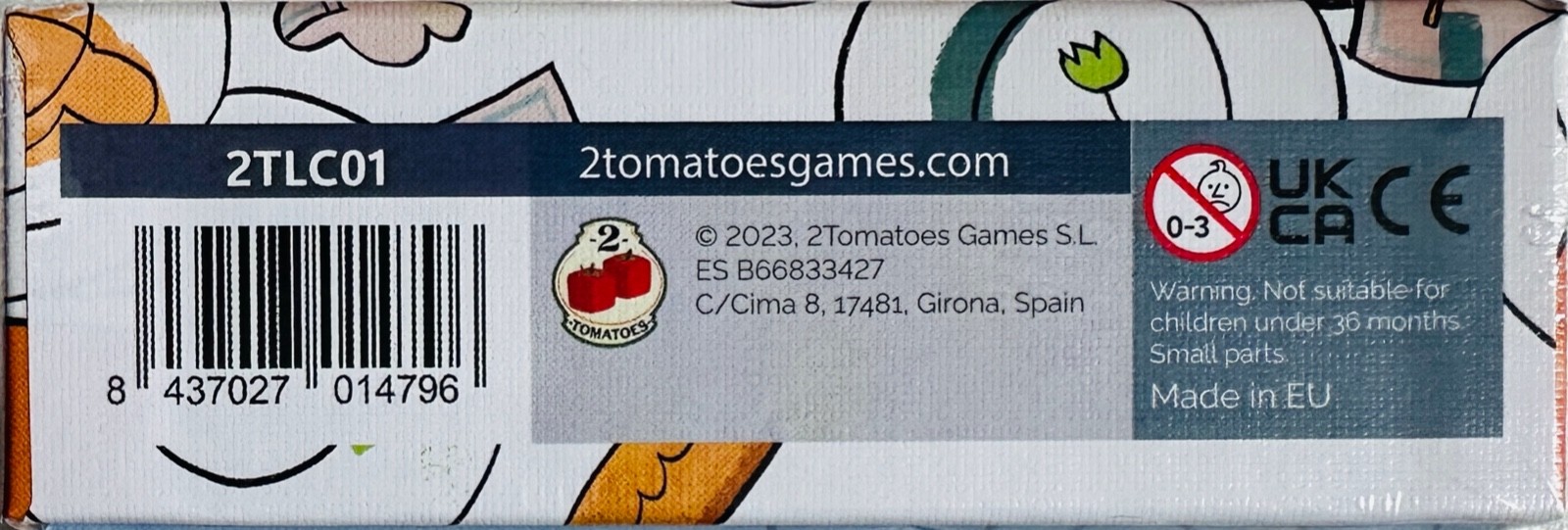 La Cuenta 2 Tomatoes Games Card Game Party Game Family Game Laying Game