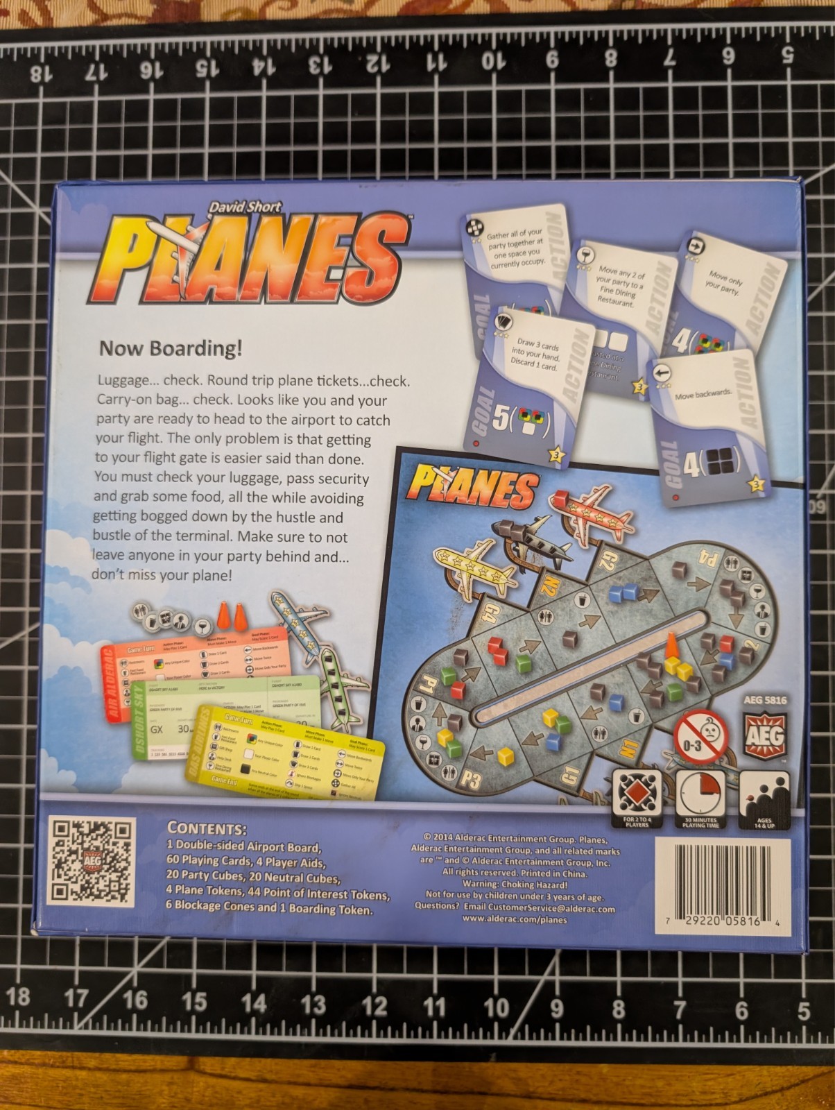 Planes – board game from Alderac Entertainment Group AEG