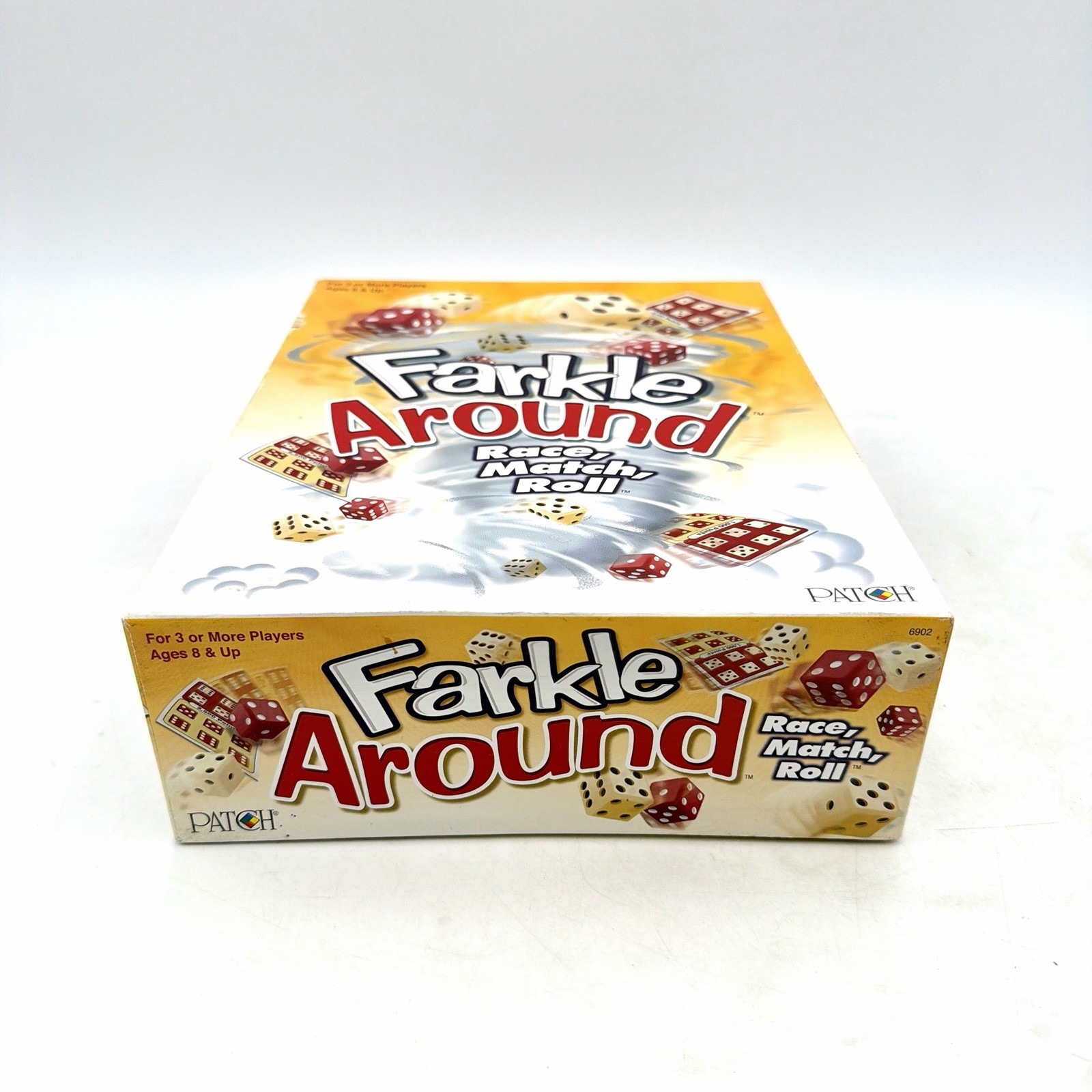 Rare Farkle Around Race Match Roll Family Dice Game Patch – Read