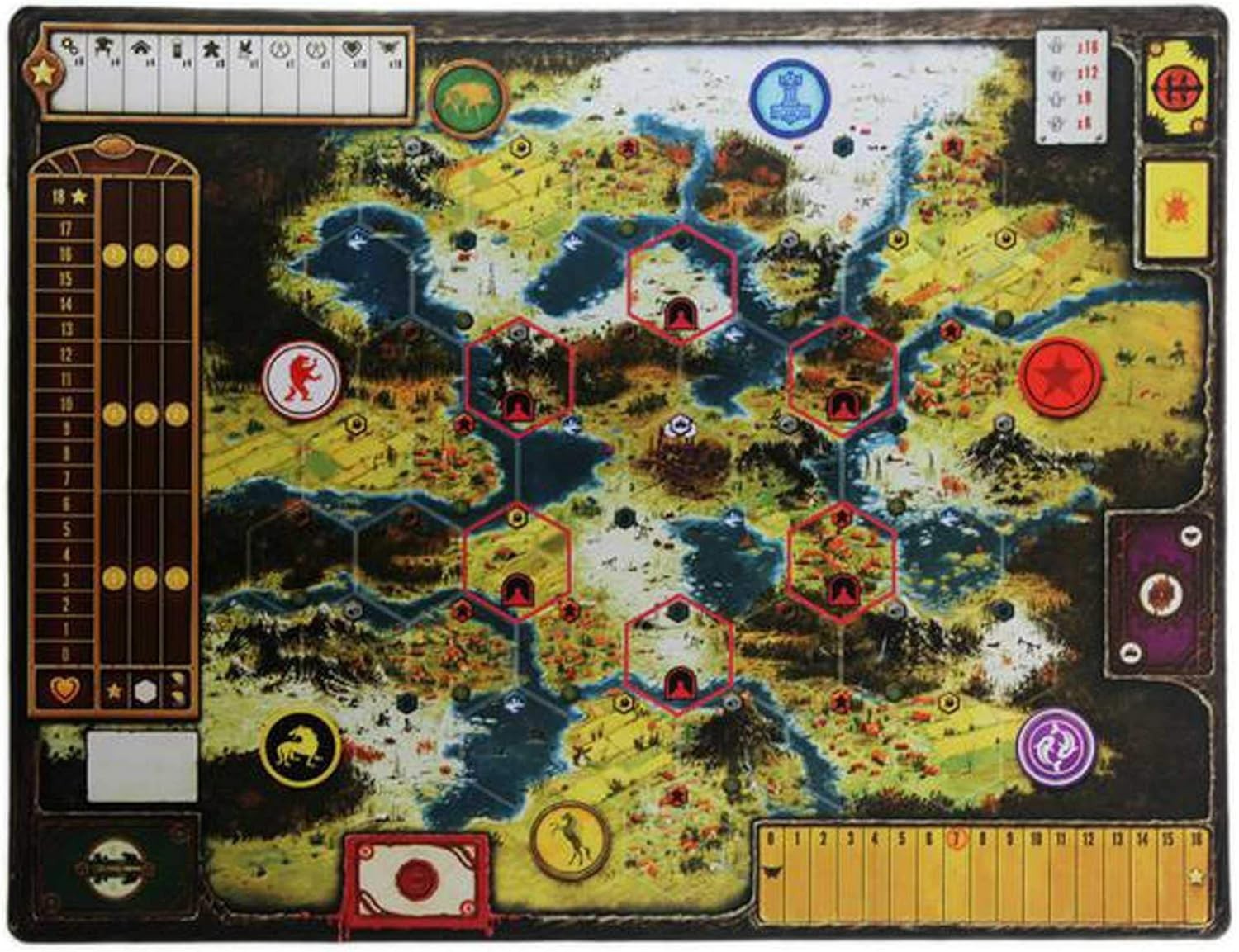 Scythe Board Game Playmat – Greater Than Games