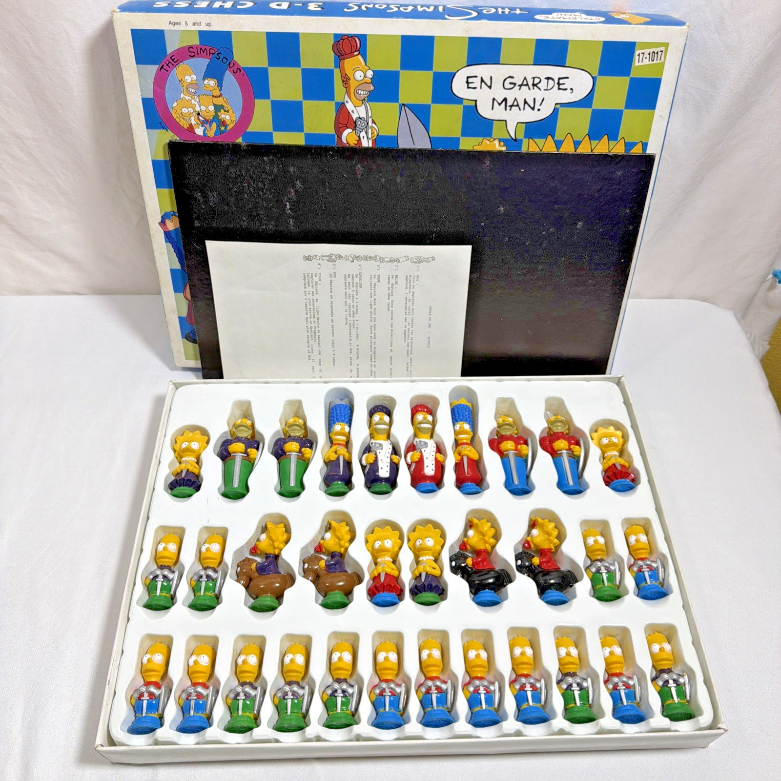 The Simpsons Board Game Lot Jeopardy Clue Life 3-D Chess Vintage 4 Games