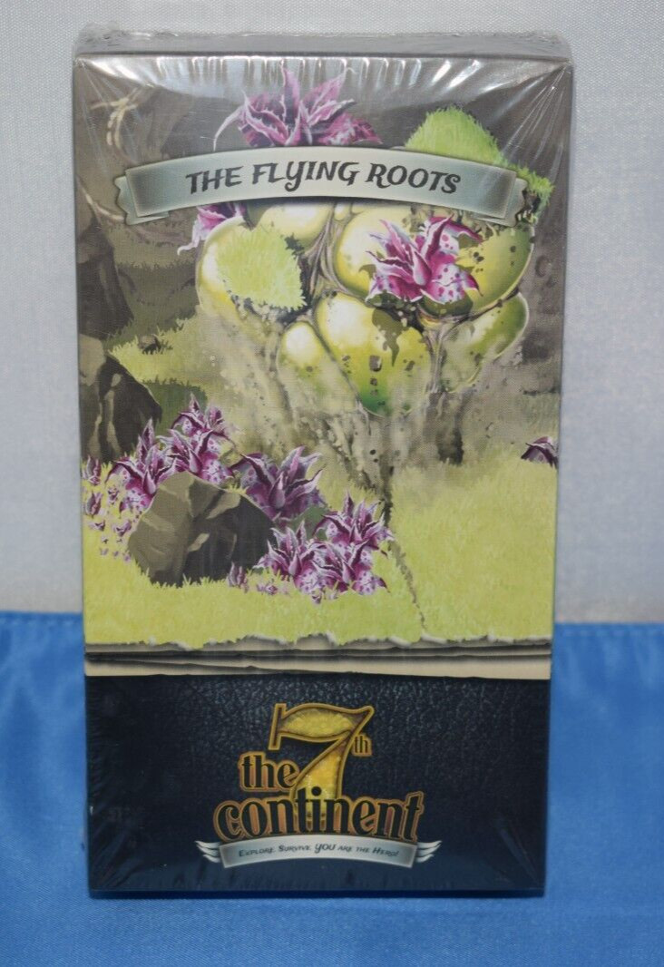 The 7th Continent The Flying Roots Board Game Kickstarter Expansion w Minis ~ G2
