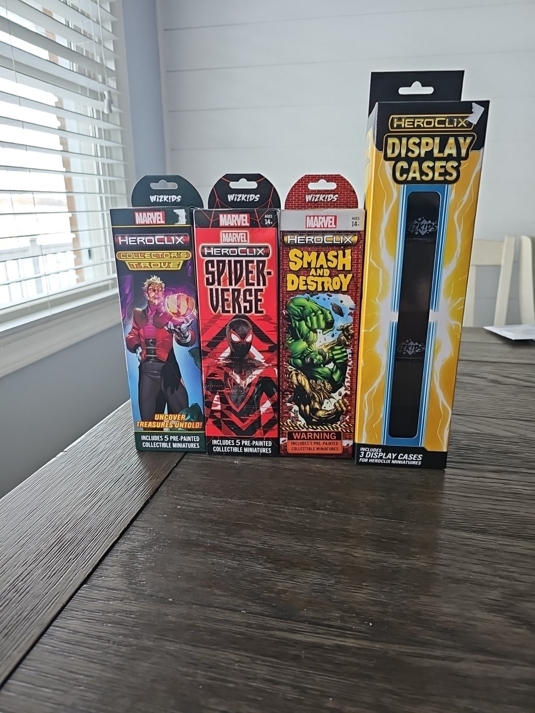 Marvel HeroClix Collector`s Trove, Spider-Verse Smash And Destroy Booster Bricks