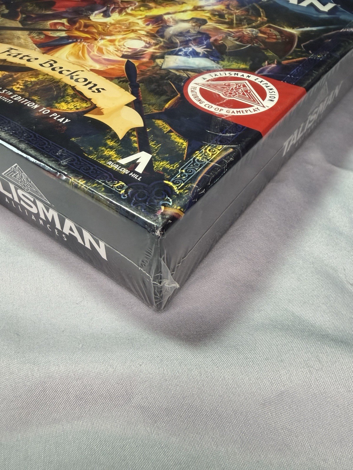 Talisman Alliances Fate Beckons Hasbro Board Game Co-op Expansion New Unopened