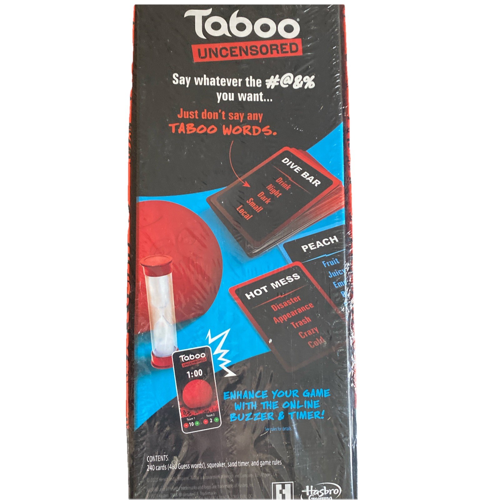 Taboo Uncensored Board Game for Adults Only | Ages 17+ | 4+ Players | 20 Mins…