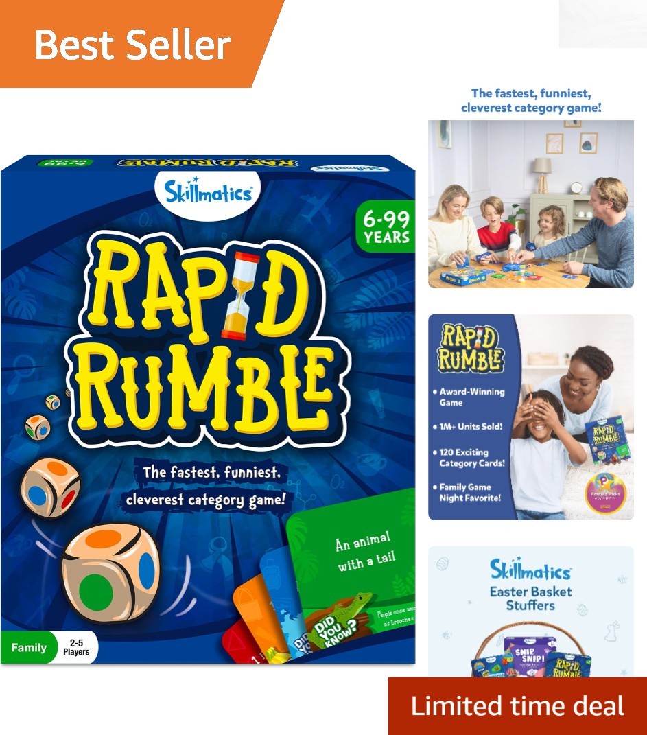 Rapid Rumble – Quick-Thinking Educational Game for All Ages