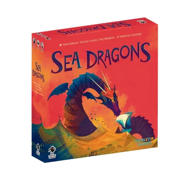 Sea Dragons Board Game by Draco Studios NEW in Shrink