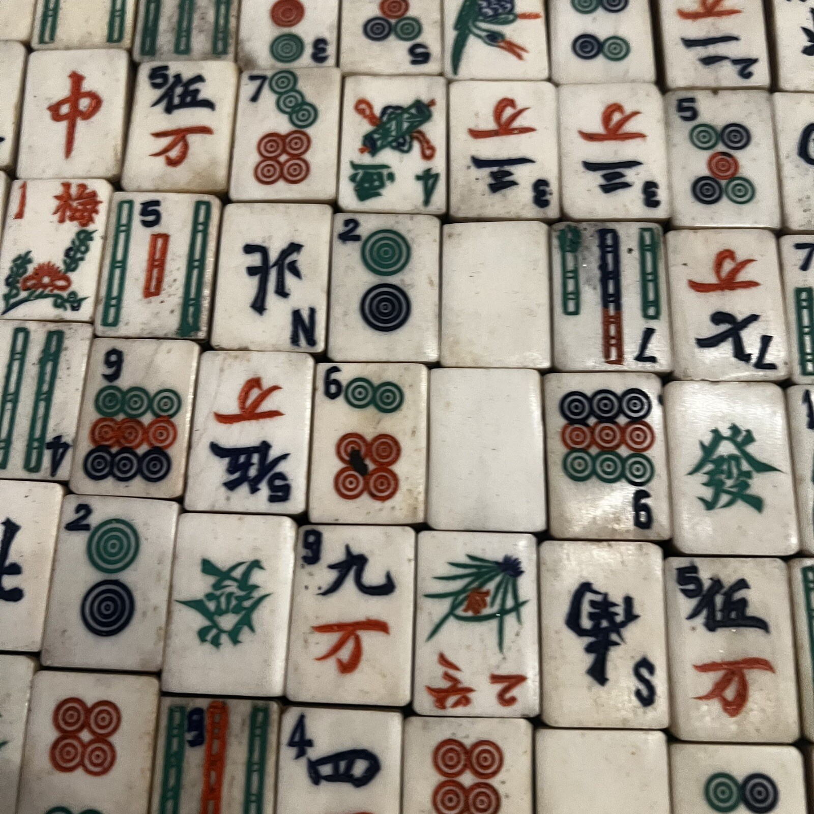 Antique Mahjong Set 1923 Yamanaka Co New York