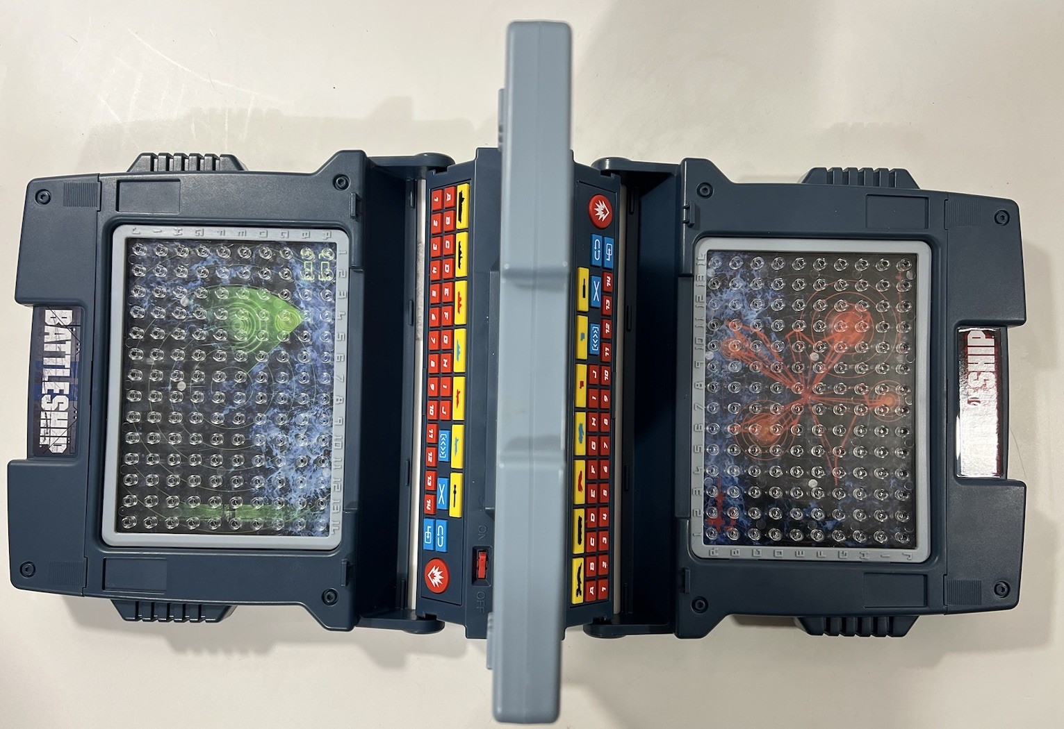 Deluxe Battleship Movie Edition Electronic TESTED WORKS Hasbro 2012 Sea Battle