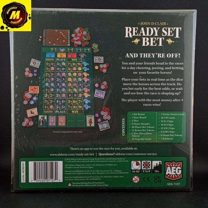 Ready Set Bet (AEG 7127) (NIB) – #158481 – Party Games