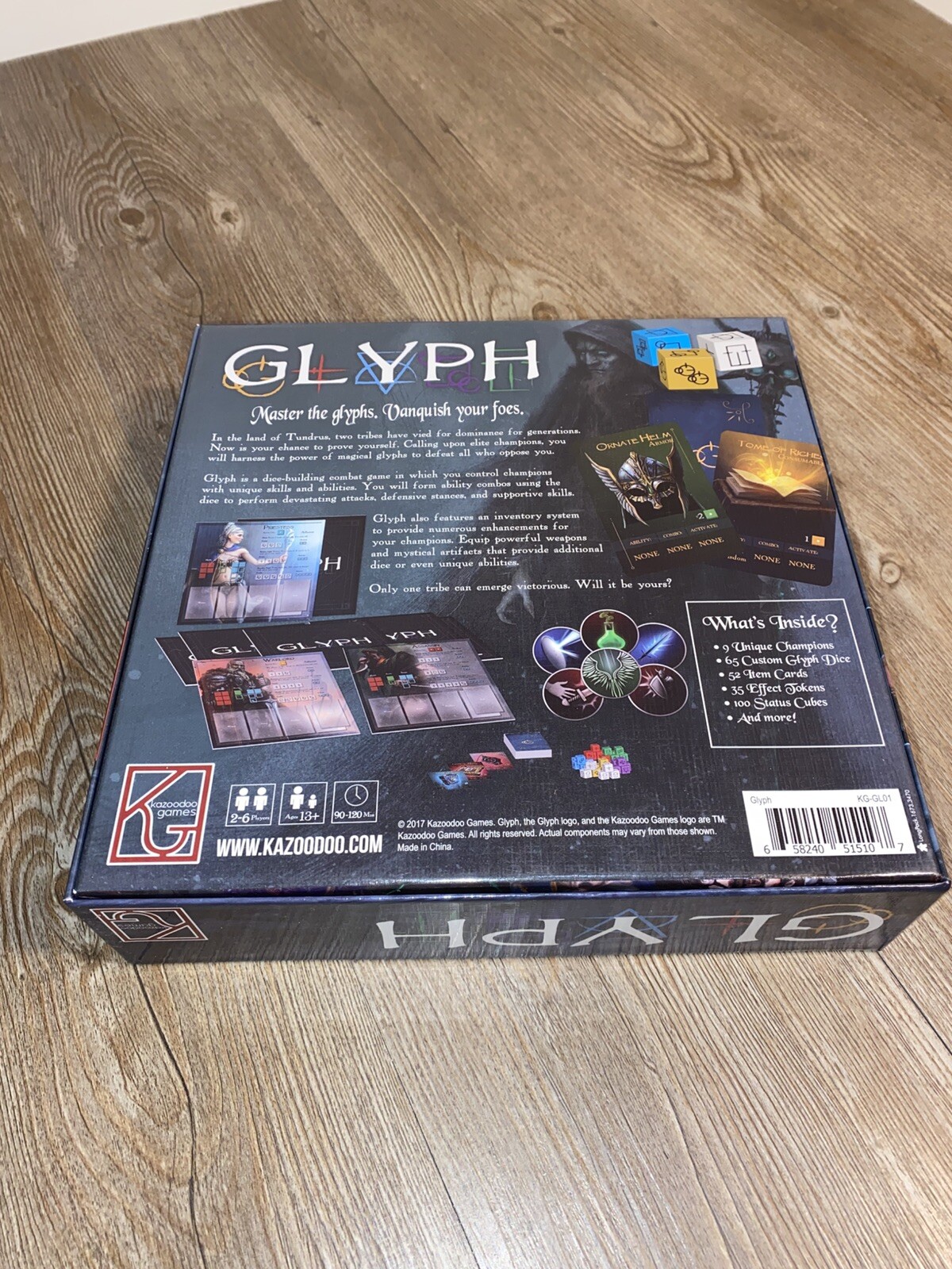 Kazoodoo Games Board Game Glyph