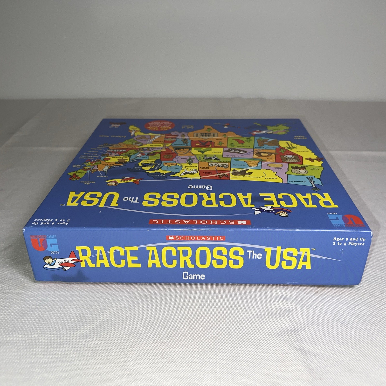 Scholastic Race Across The USA Game Ages 8 And Up