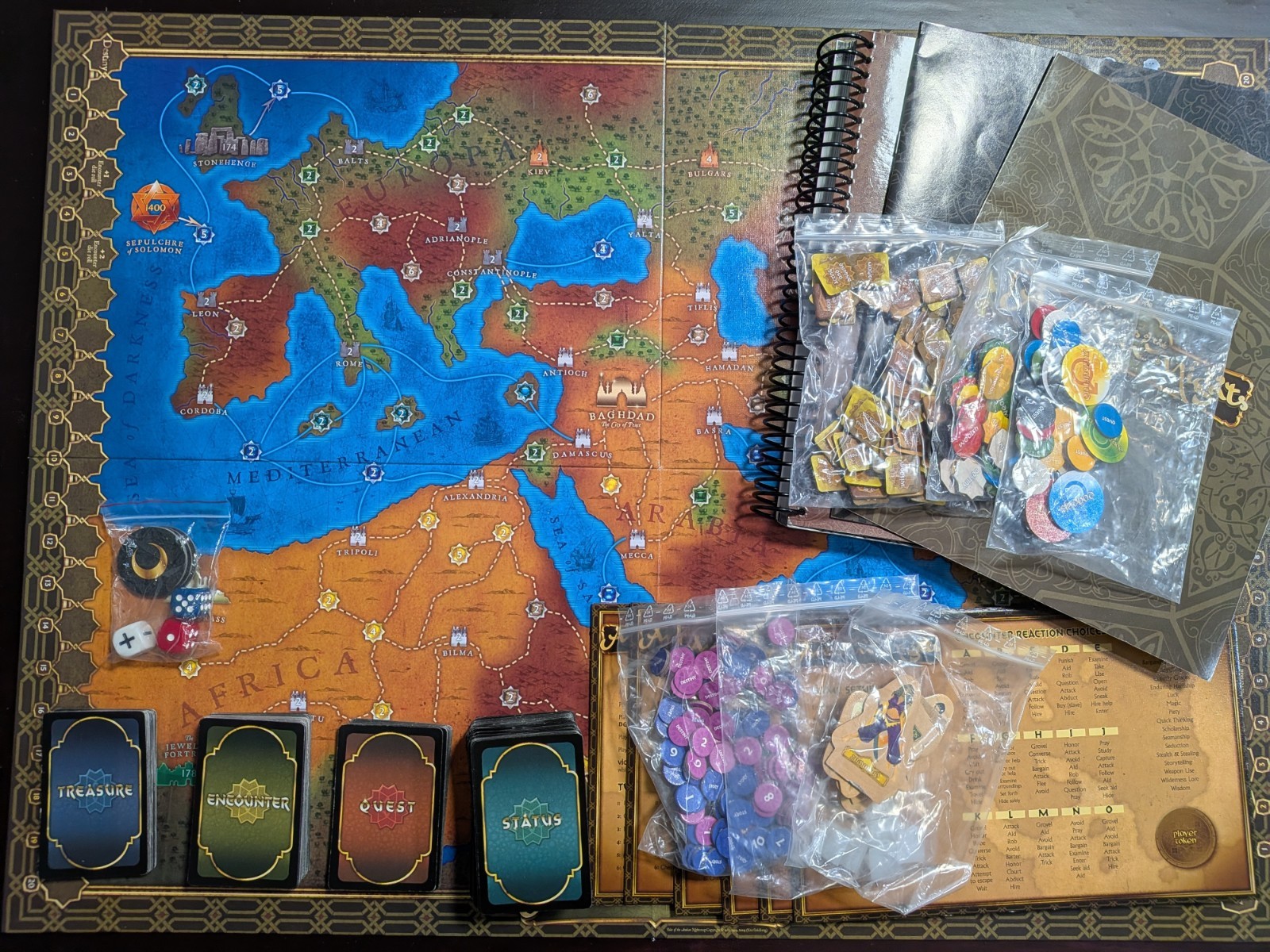 Z-Man Games Tales of the Arabian Nights Storytelling Board Game – ZMGO7031