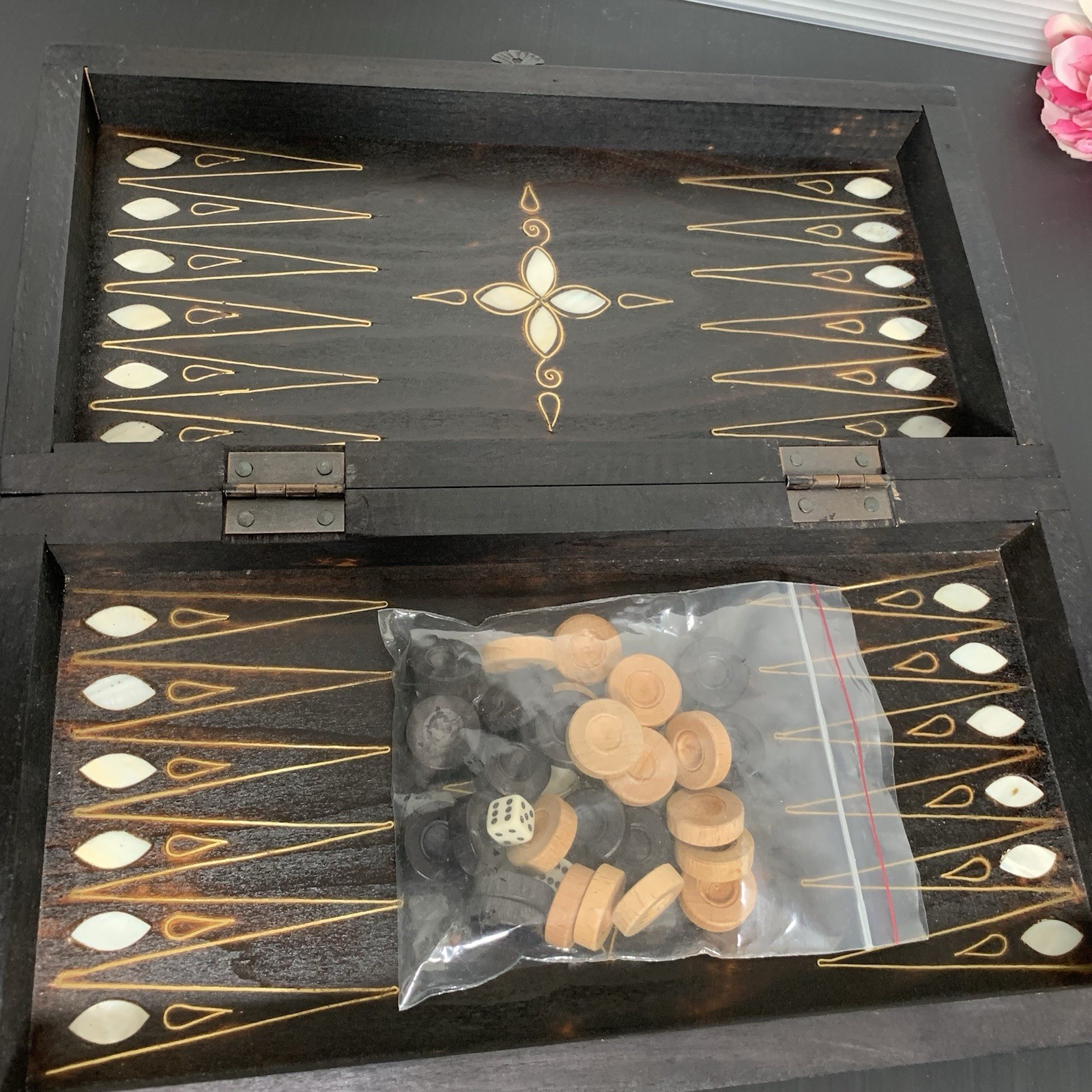 Backgammon – Handmade Wooden Board Game Set