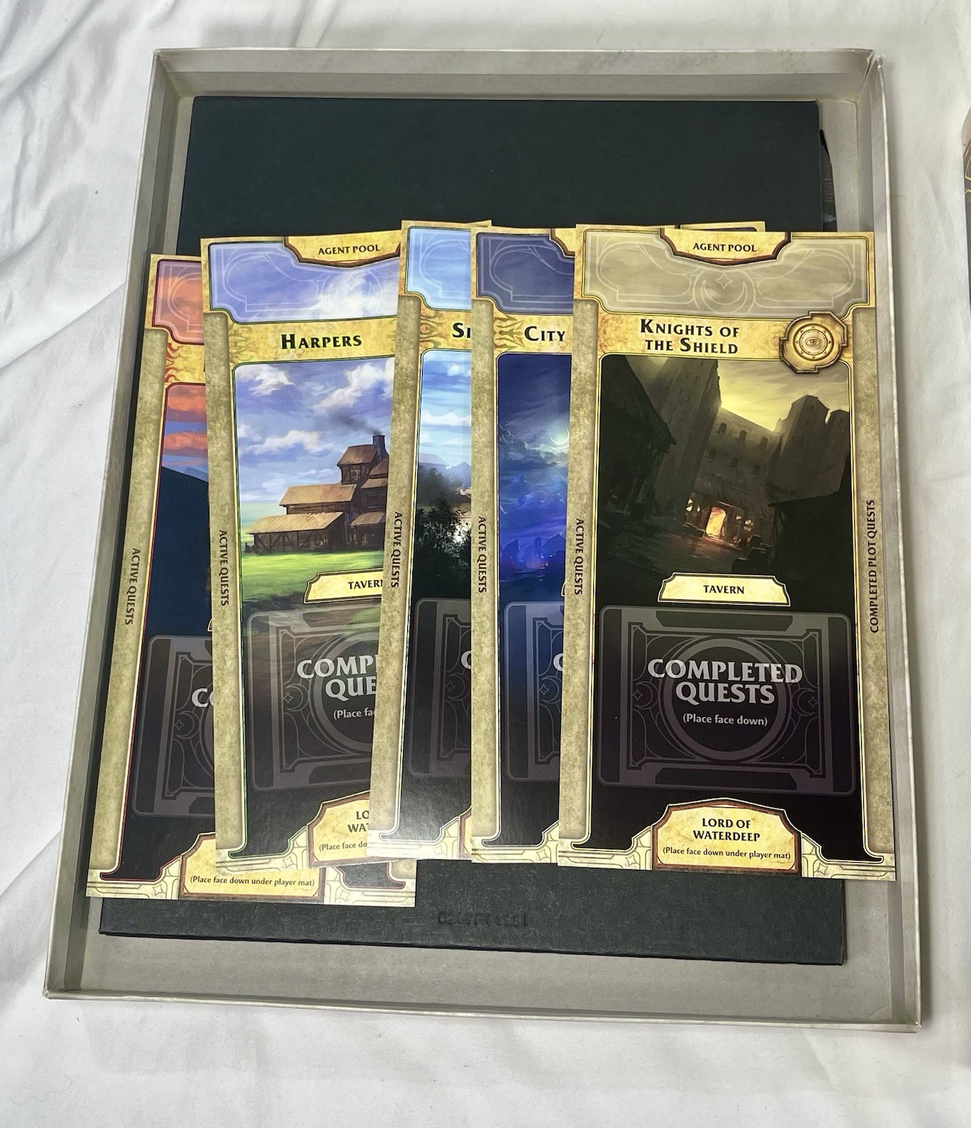 Lords of Waterdeep Dungeons and Dragons Board Game 100% Complete