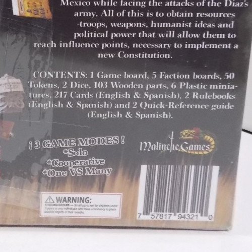 Malinche Games Tierra y Libertad: The Mexican Revolution Game – Sealed