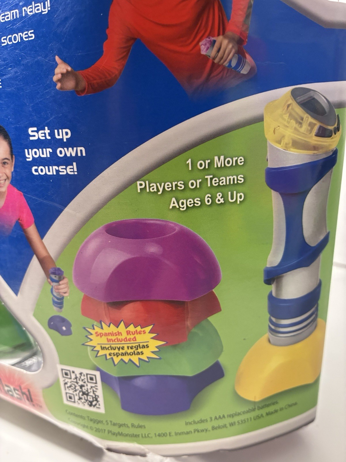 Ultra Dash Electronic Tagging Game Playmonster Move Fash Color Flash NEW