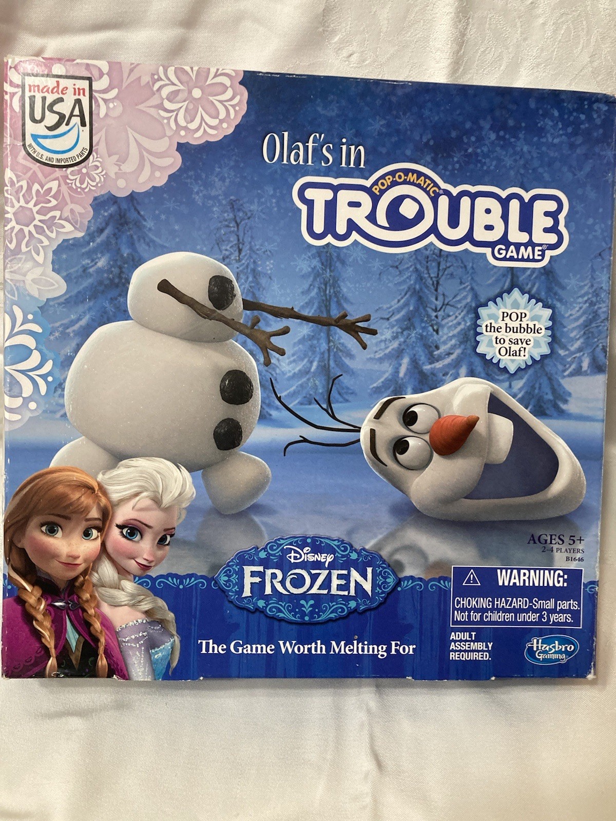 Disney’s Frozen Olaf’s In Trouble By Hasbro