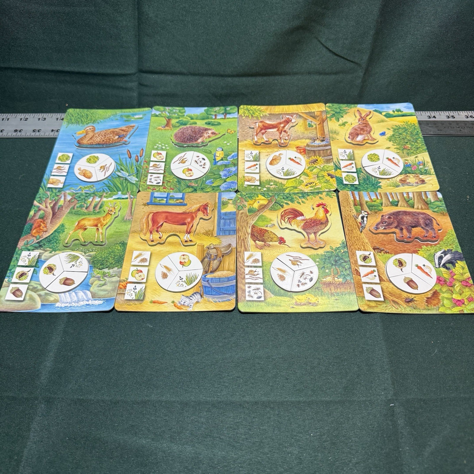 2006 Ravensburger German Tiere Futtern – Feed Animals Game Complete