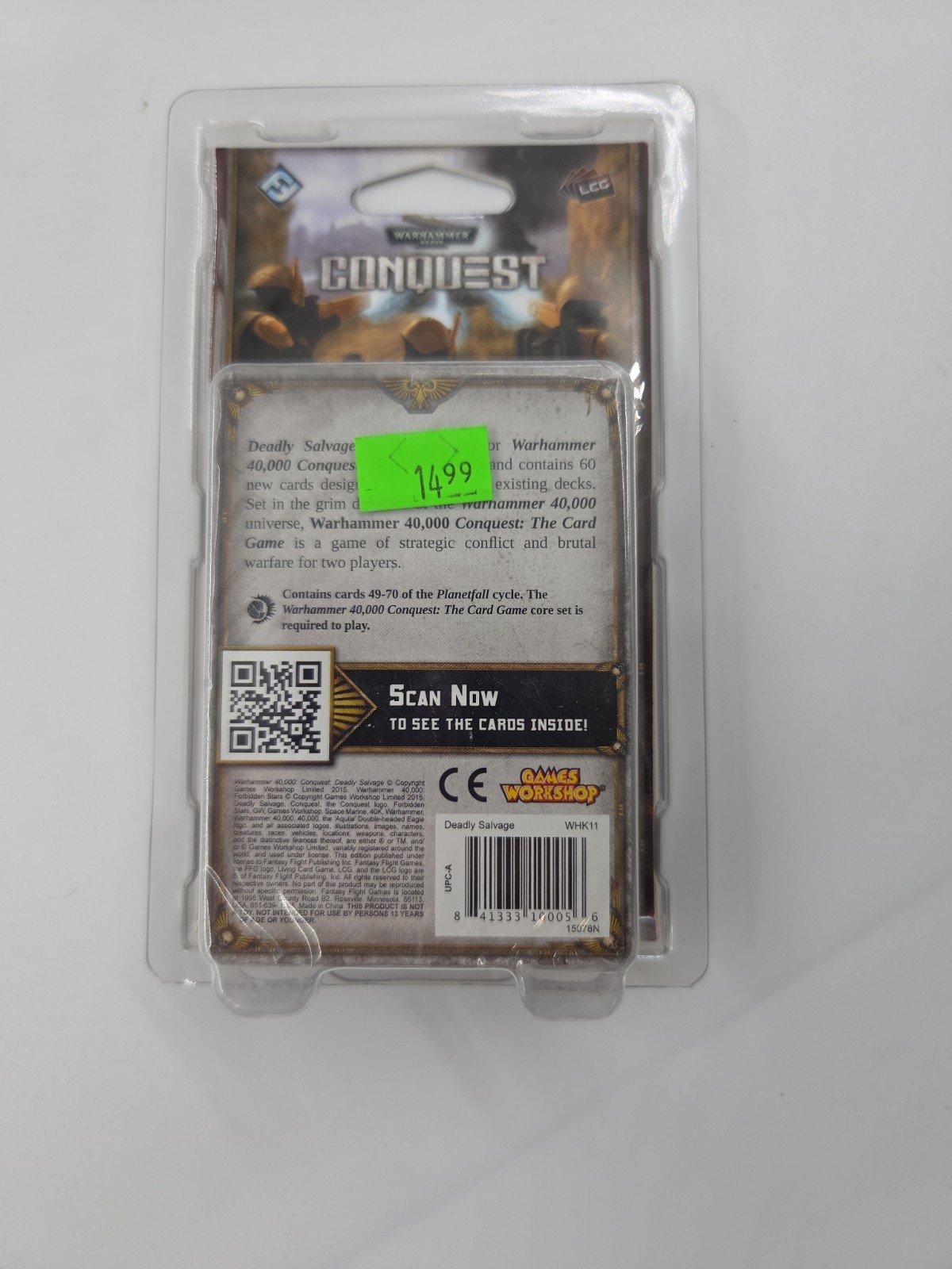 Warhammer 40K Conquest LCG: Deadly Salvage War Pack FFGWHK11