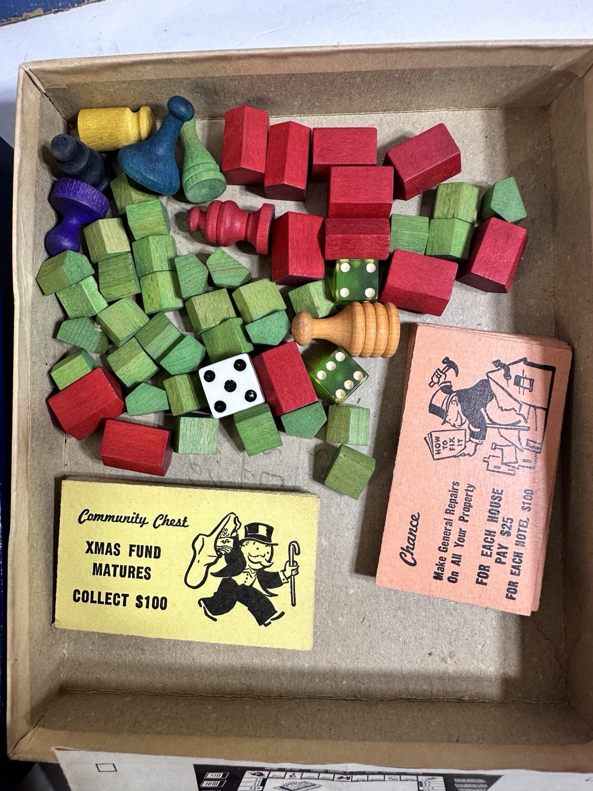 Vintage Monopoly Games 1940- 1950s Popular Edition 3 Boxes & 2 Boards