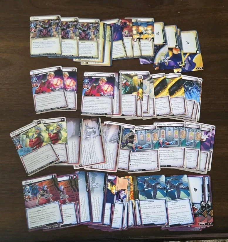 Marvel Champions Galaxy’s Most Wanted Campaign Expansion Complete Set CARDS ONLY