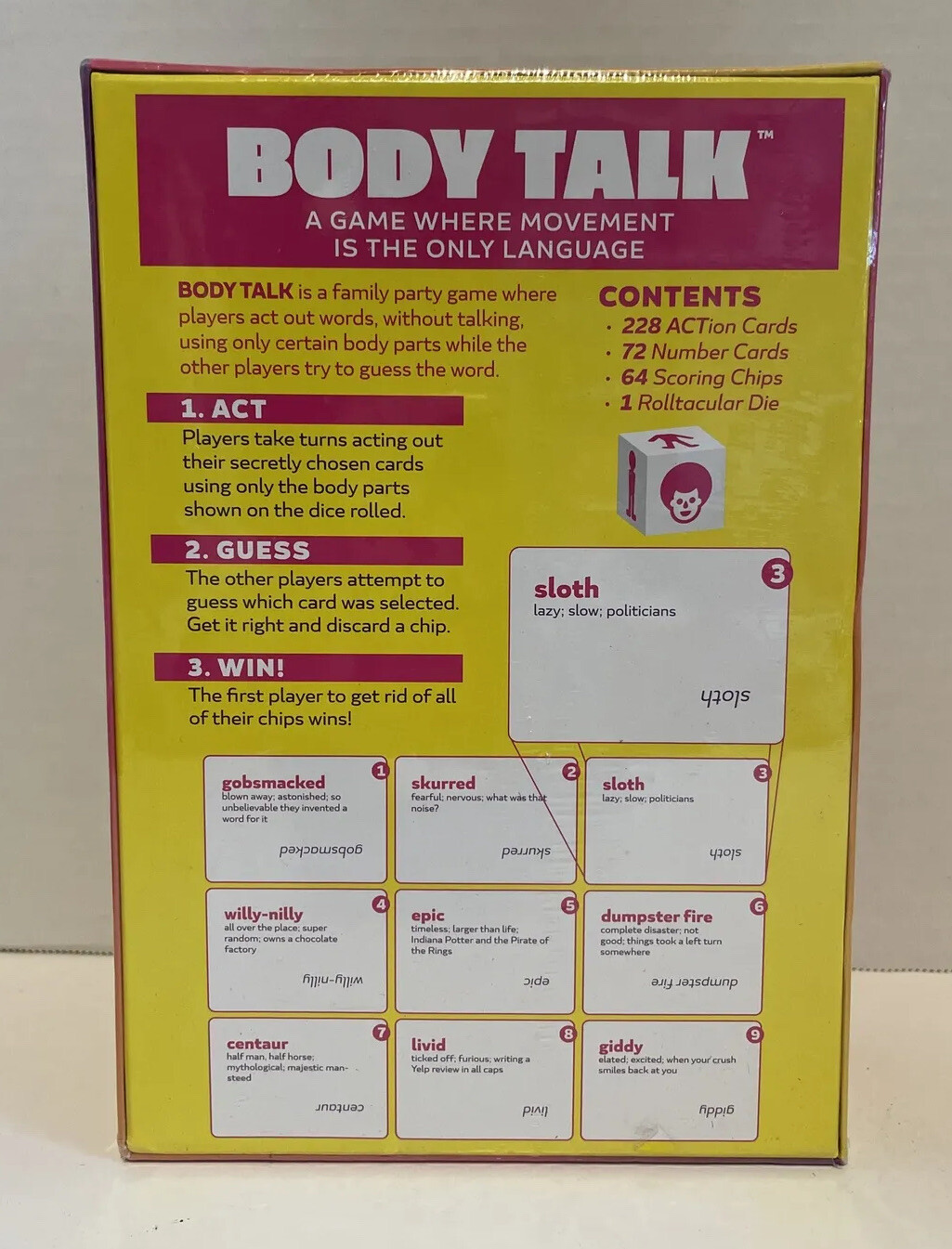 Buffalo Games Body Talk Family Party Game NEW!!