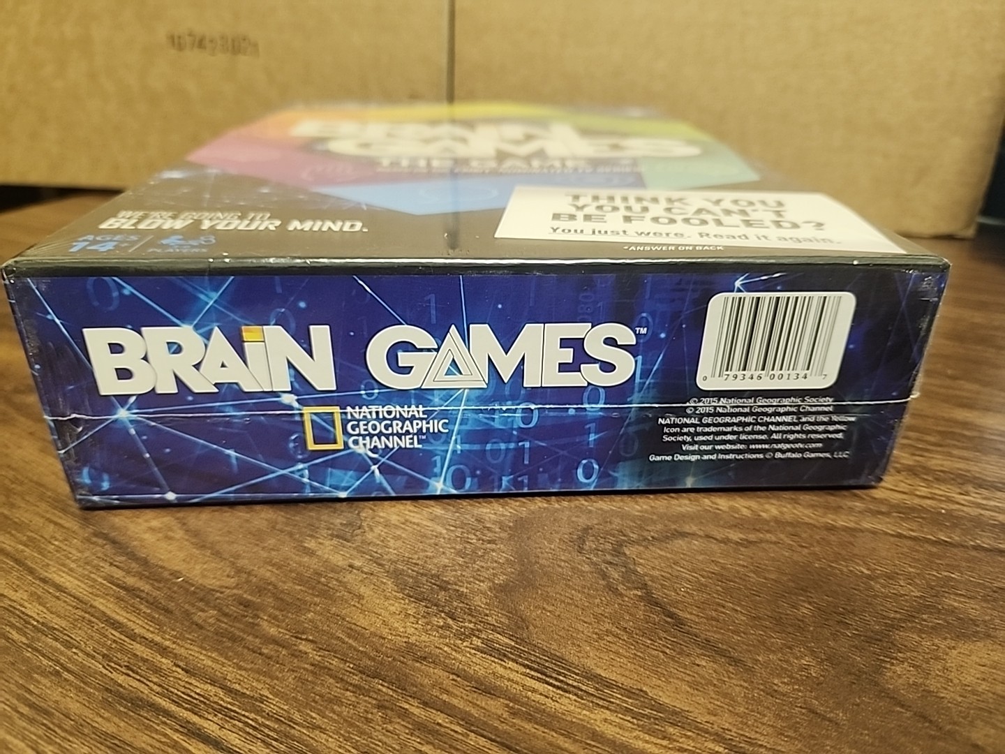 National Geographic Channel Brain Games The Game Blow Your Mind New Sealed