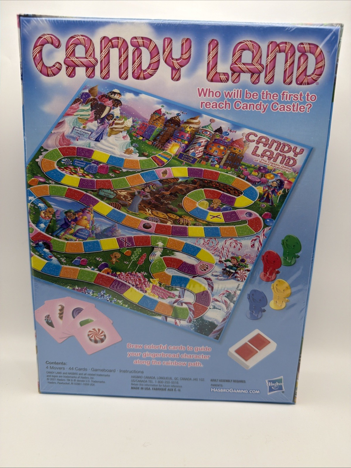 Candy Land Game Classic Game of Sweet Adventure 2-4 Players Ages 3+ Made in USA!