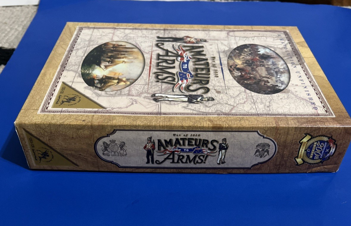 Amateurs To Arms: War Of 1812. 200th Anniversary Ed. Clash Of Arms. Punched