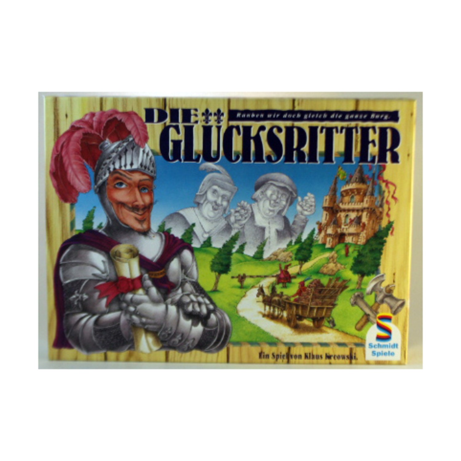 Schmidt Spiele Boardgame Die Glucksritter (Soldier of Fortune) Box VG+/NM