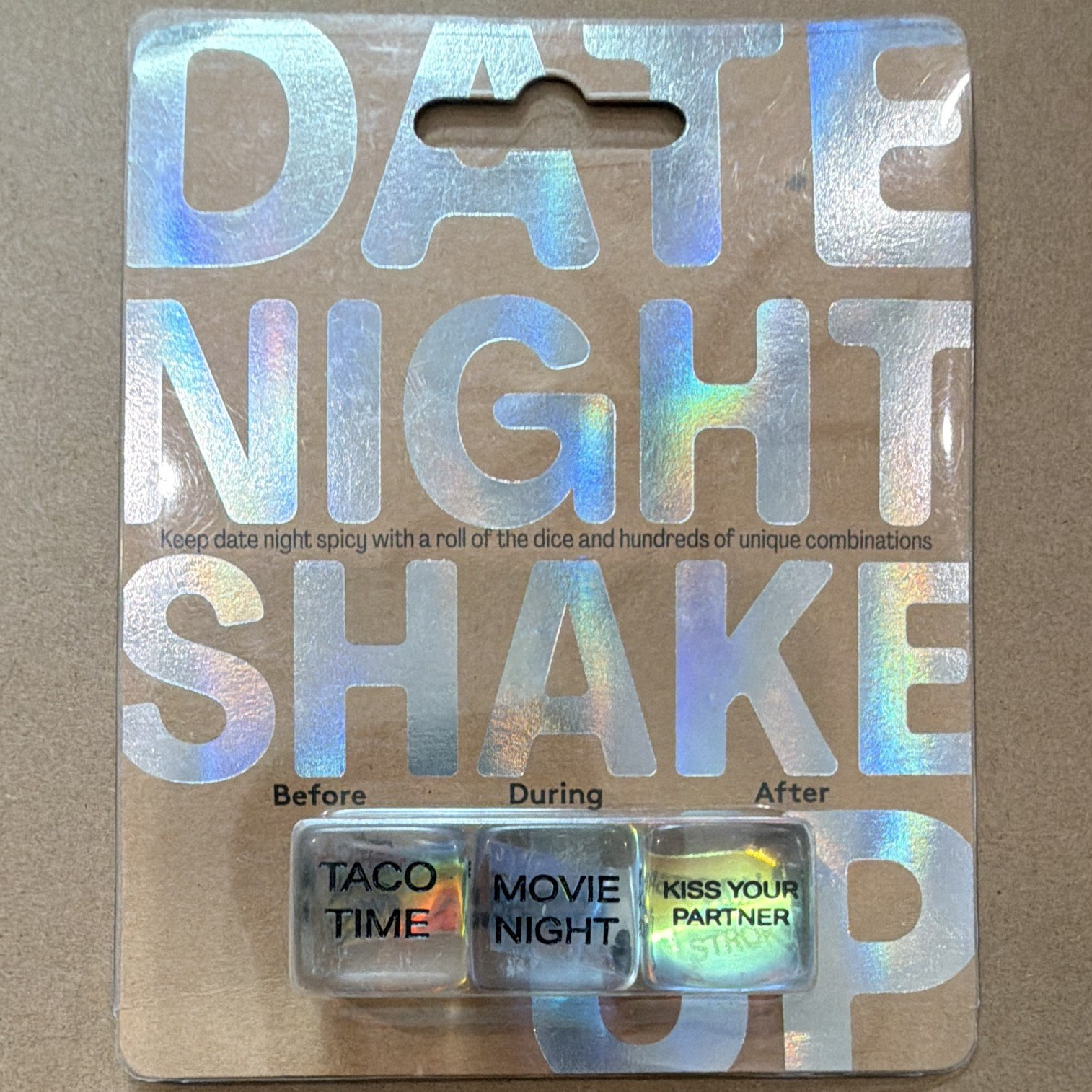 Urban Outfitters Date Night Dice Game Set, 2 Players, Ages 17+ Adult