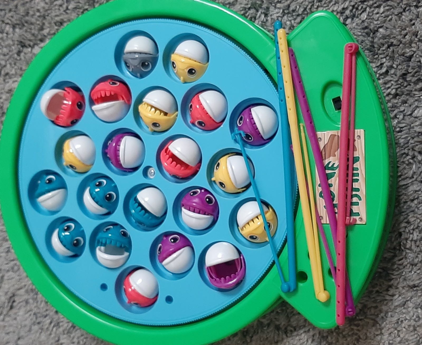 The Original Family Fishing Game Battery Operated Multiple Modes Ages 4-7