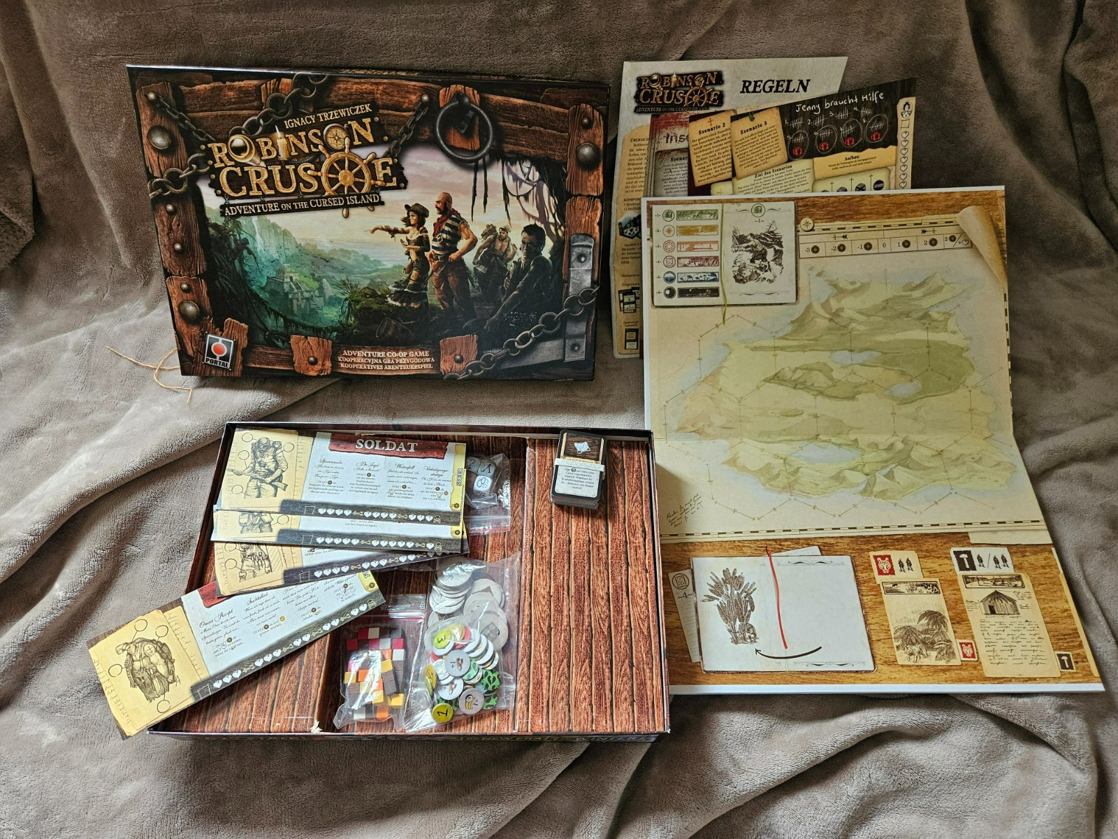 Robinson Crusoe +++ Portal +++ German/English +++ Excellent Condition +++ Complete
