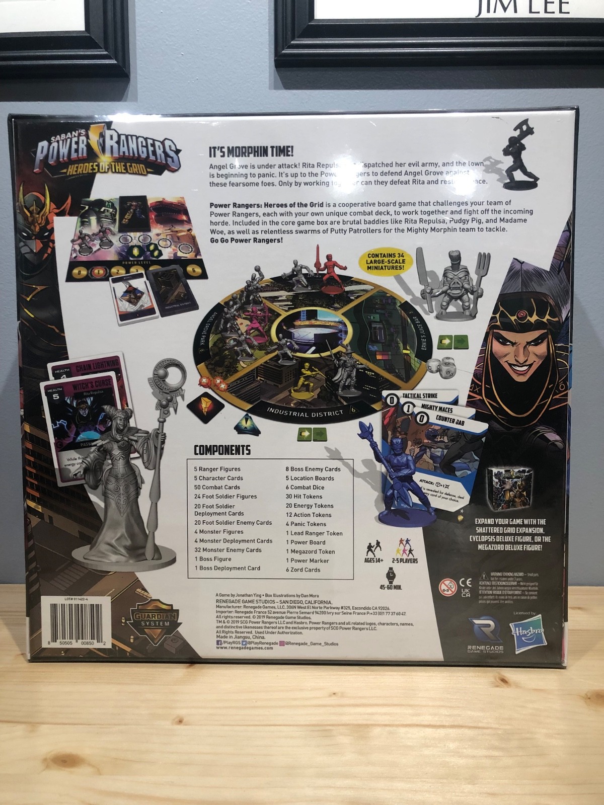 Power Rangers Heroes of the Grid Board Game