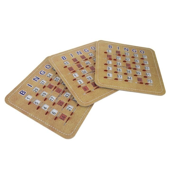 Deluxe Bingo Game Metal Spinner Wooden Balls Shutter Cards HEY!PLAY! 80-DELBINGO