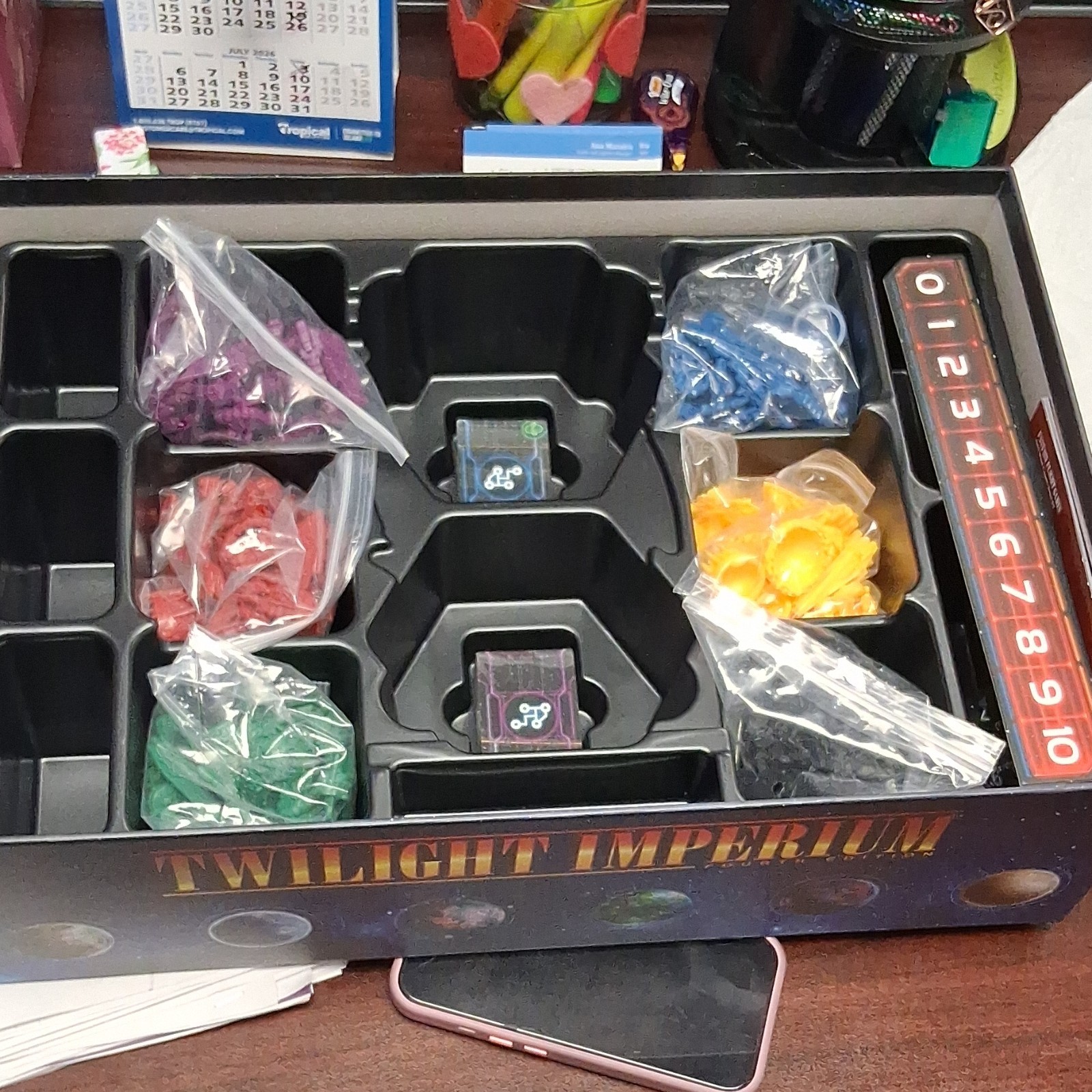 Fantasy Flight Games Twilight Imperium 4th Edition Board Game, Plastic Figures