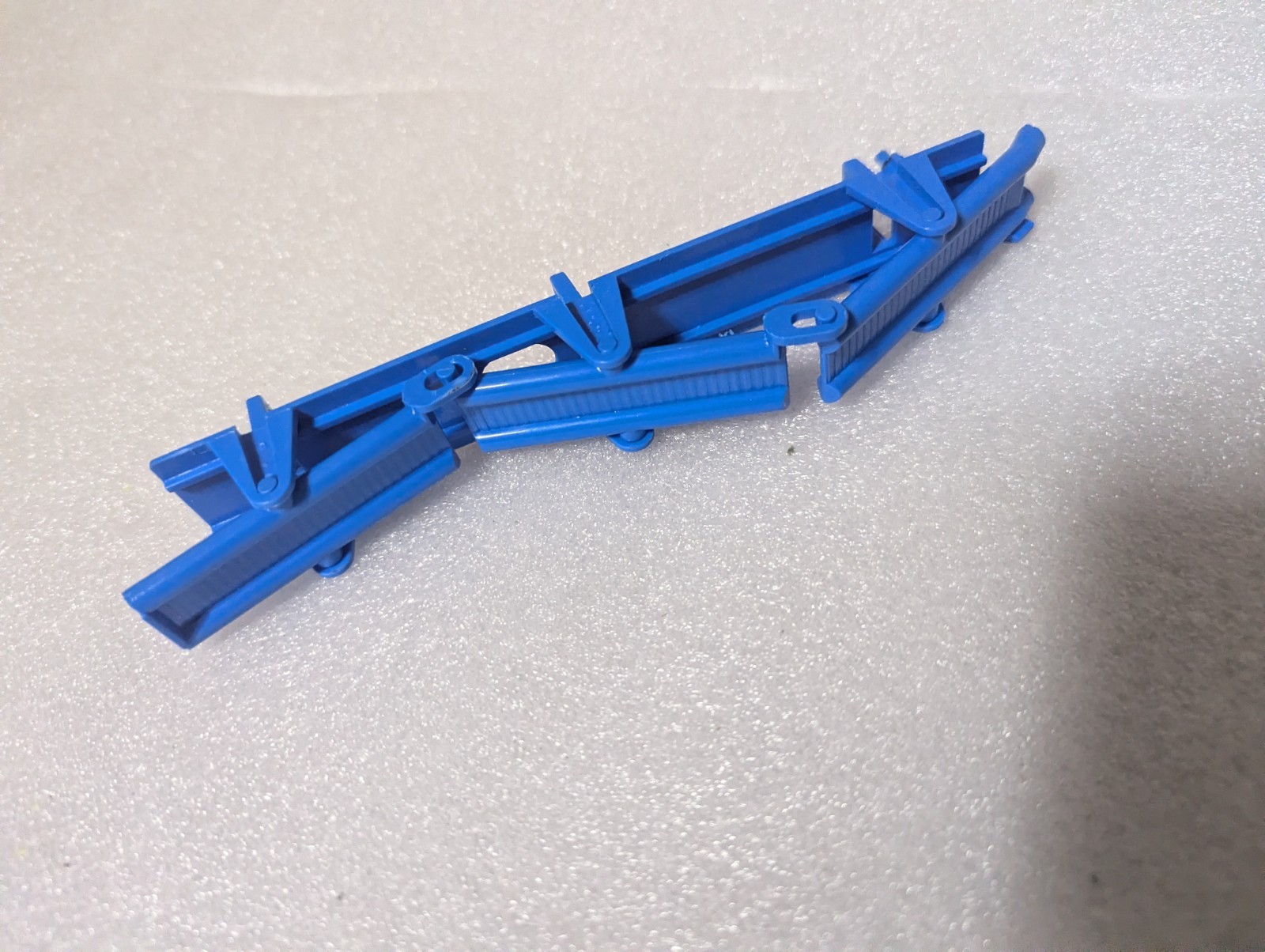 PART: Blue Tilt Bridge w Spring TOMY Screwball Scramble Marble Run 2022 Game