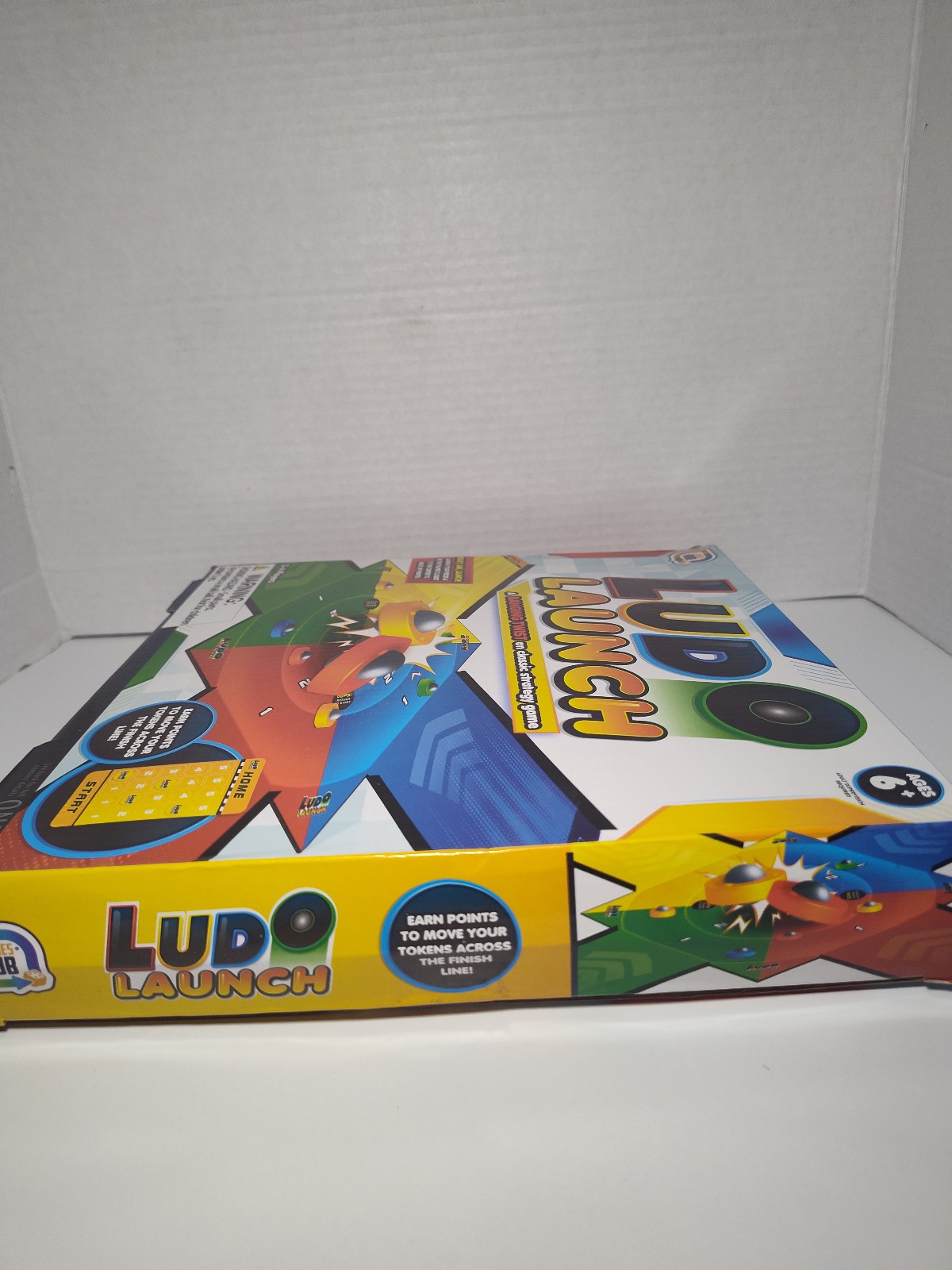 Ludo Launch Board Game Complete Family Strategy Game Play Games Hub 100% Comp