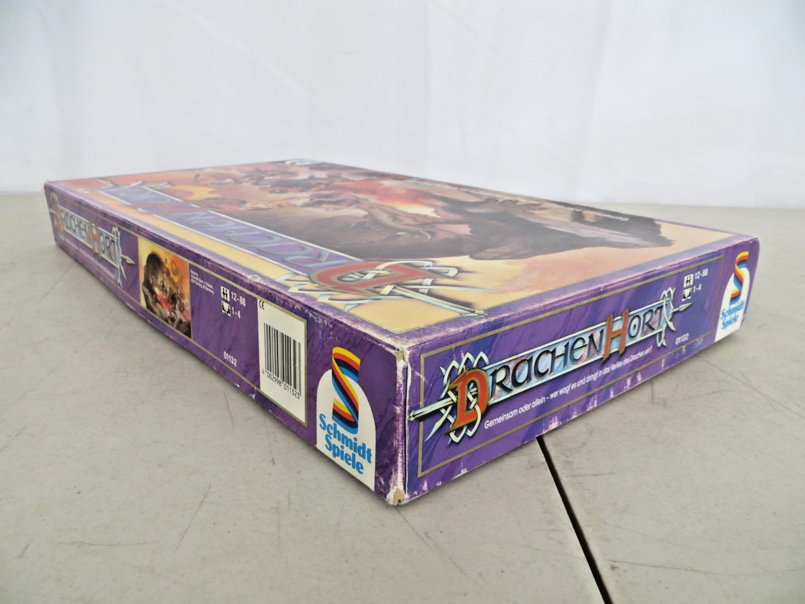 Vintage 1985 Schmidt Spiele Drachen Hort (Dragon Lair) Board Game – German RARE
