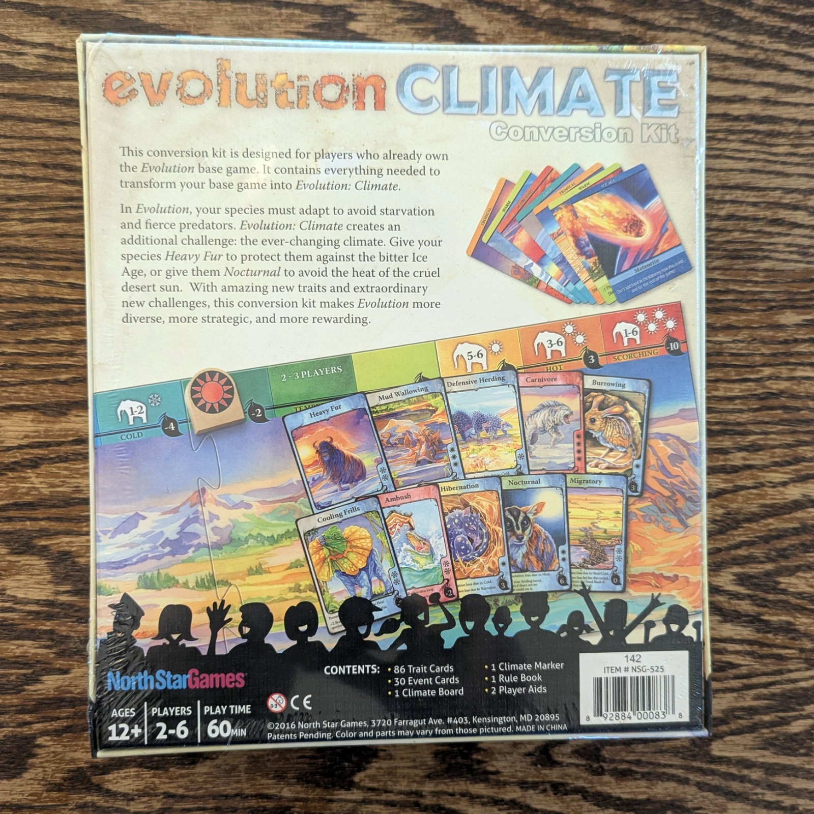 Evolution Climate – Conversion Kit | North Star Games Expansion NEW/SEALED OOP