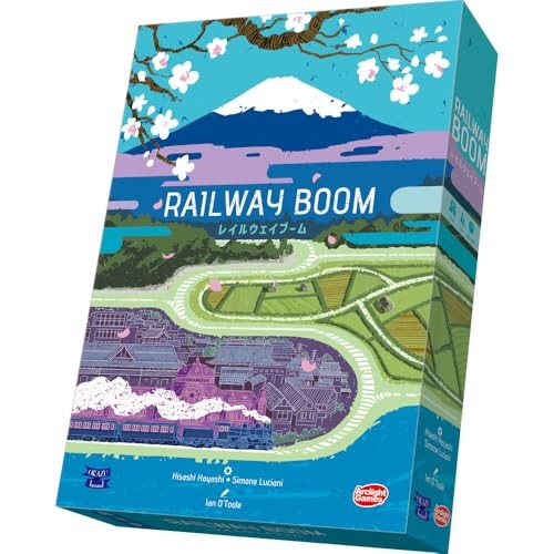 Arclight Railway Boom Board Game for 2-4 Players 60-120 Minutes Ages 14+ New