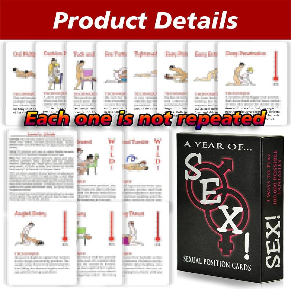Auntzyj Sex 3 inches x 2 x 1 inch, Cards + 5 Glow-in-the-dark Dice