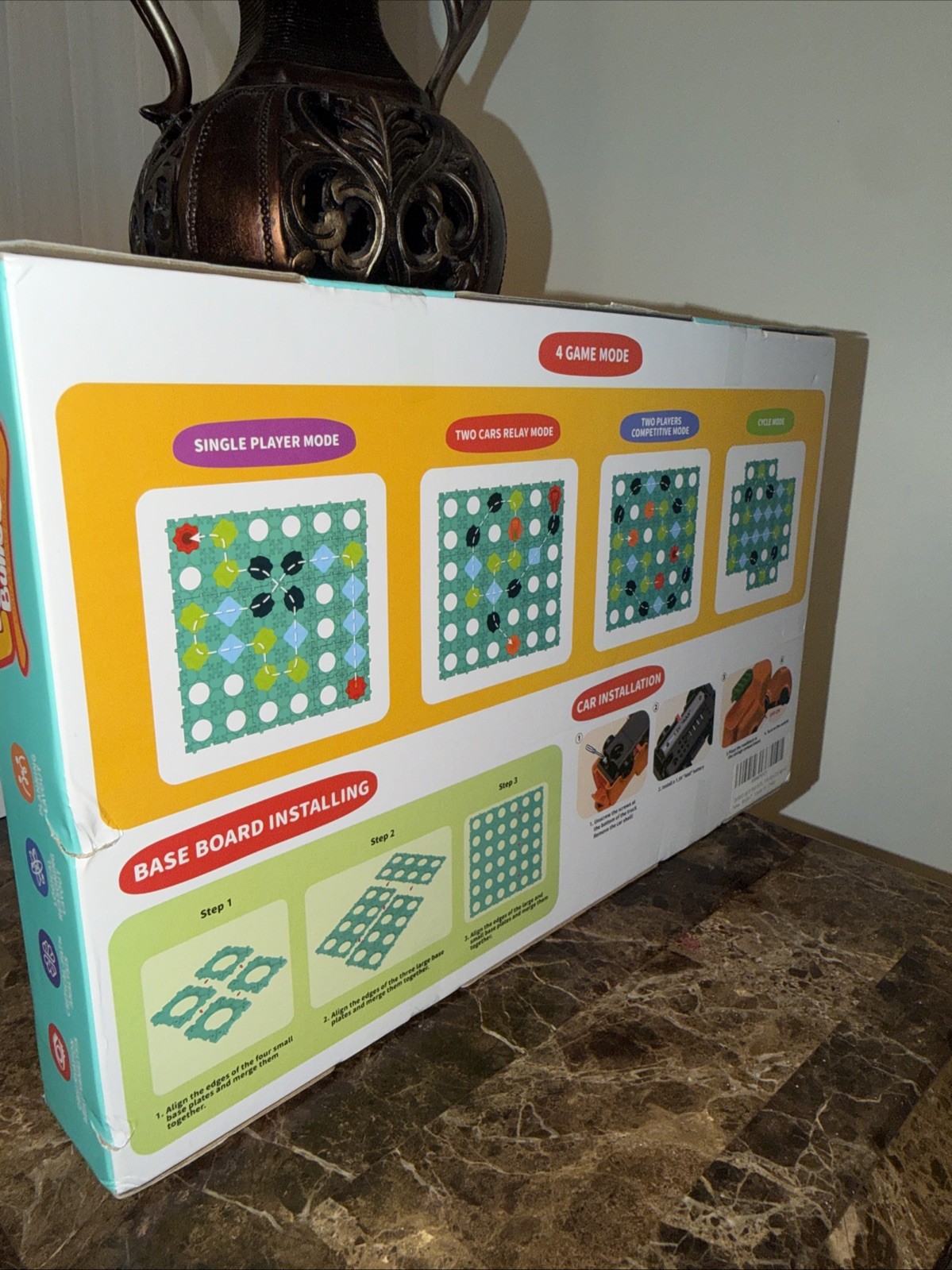 Logical Road Builder Vehicles Board Game Complete Set Ages 3+ 1-2 Players