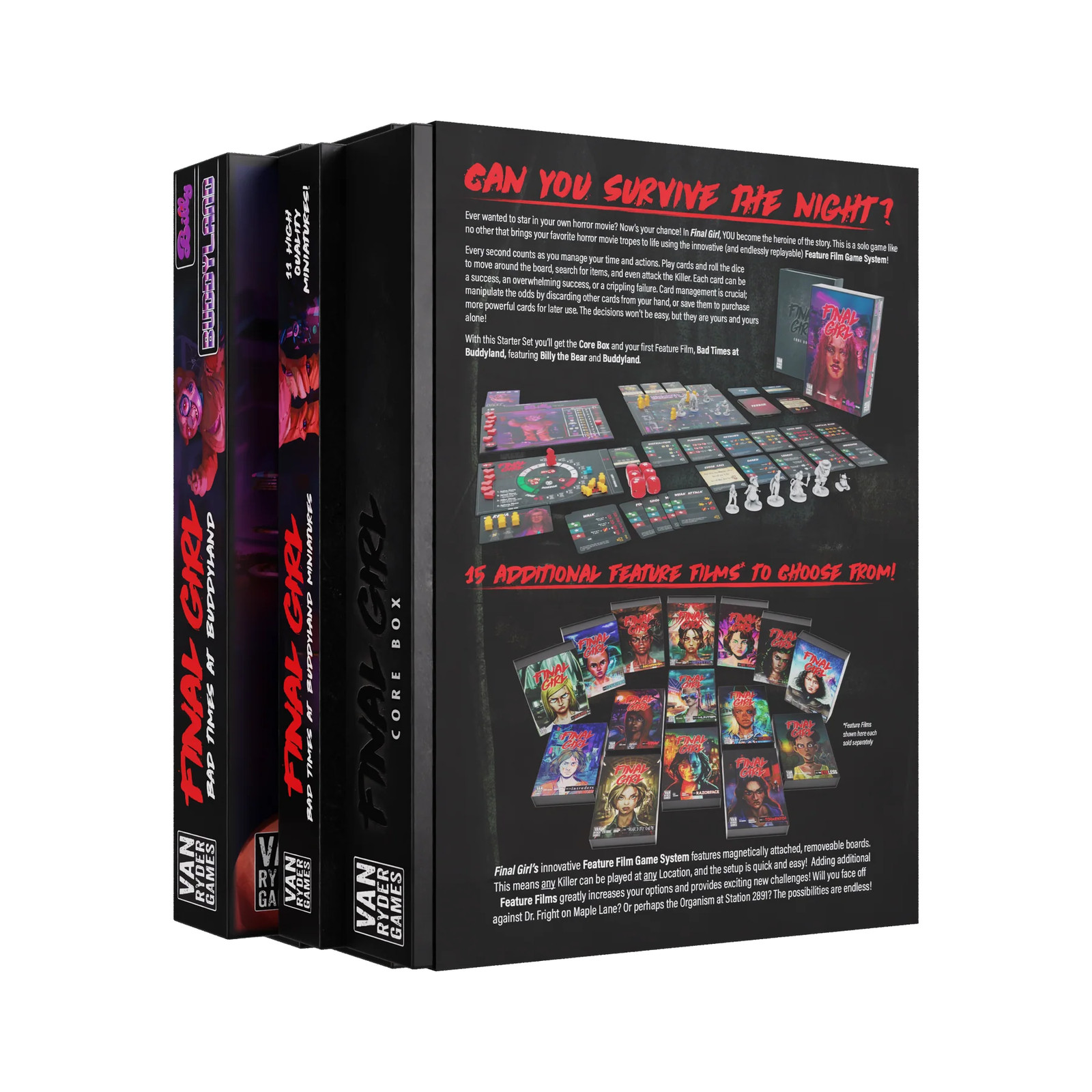 Van Ryder Games Final Girl: Bad Times Starter Set
